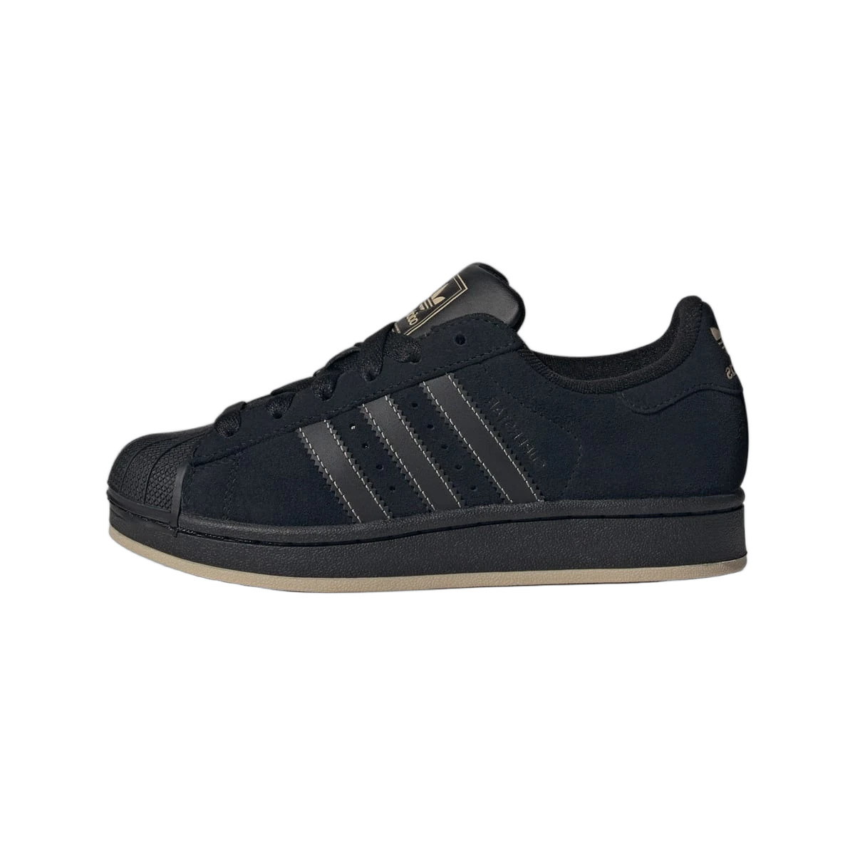 Adidas Superstar Black Gold Metallic