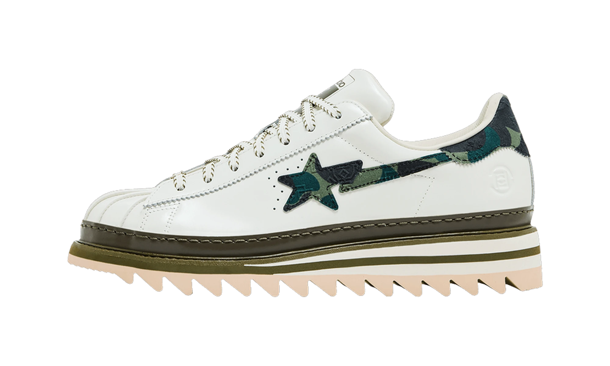 Adidas Superstar CLOT by Edison Chen x Bape Off White