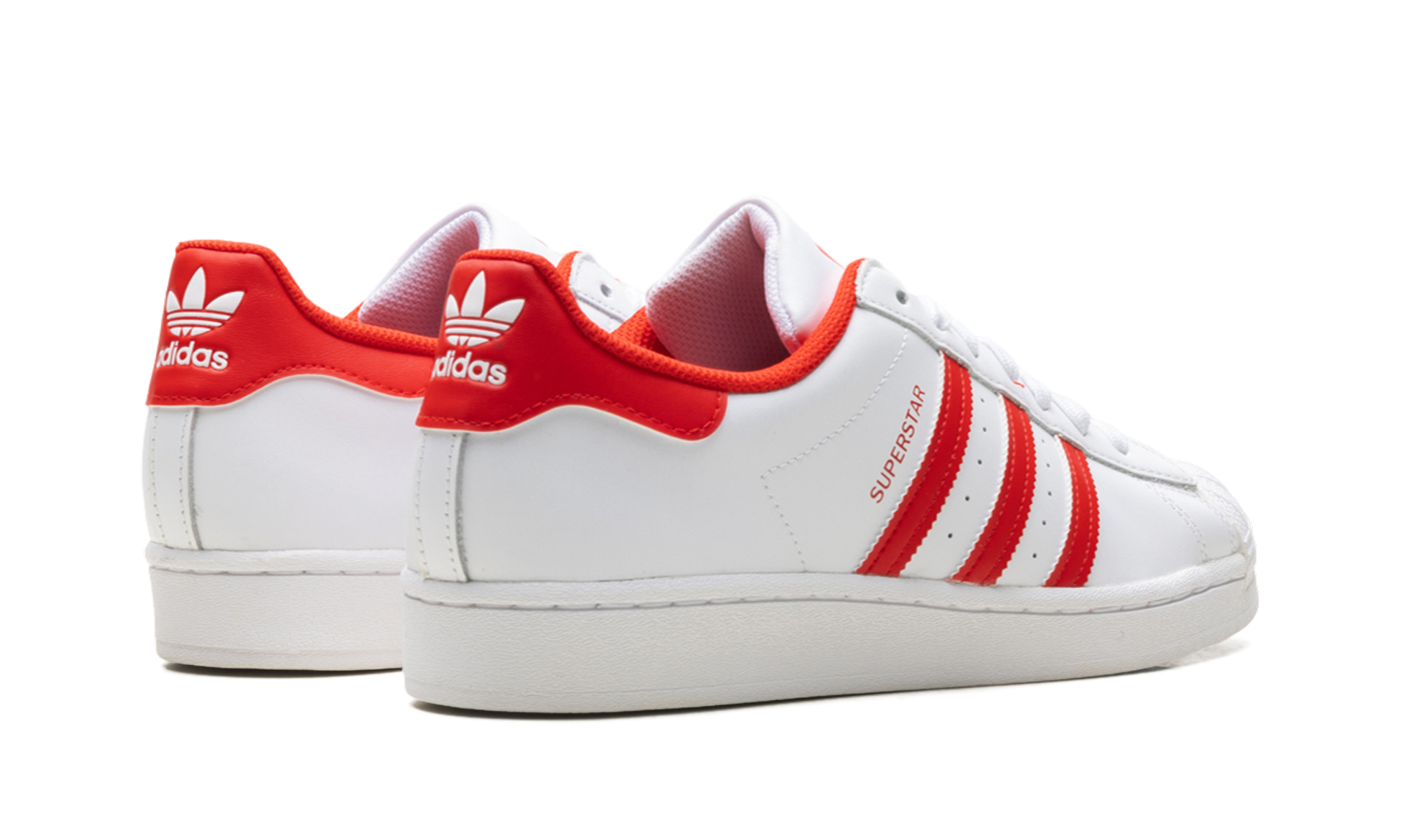 Adidas Superstar Cloud White Vivid Red