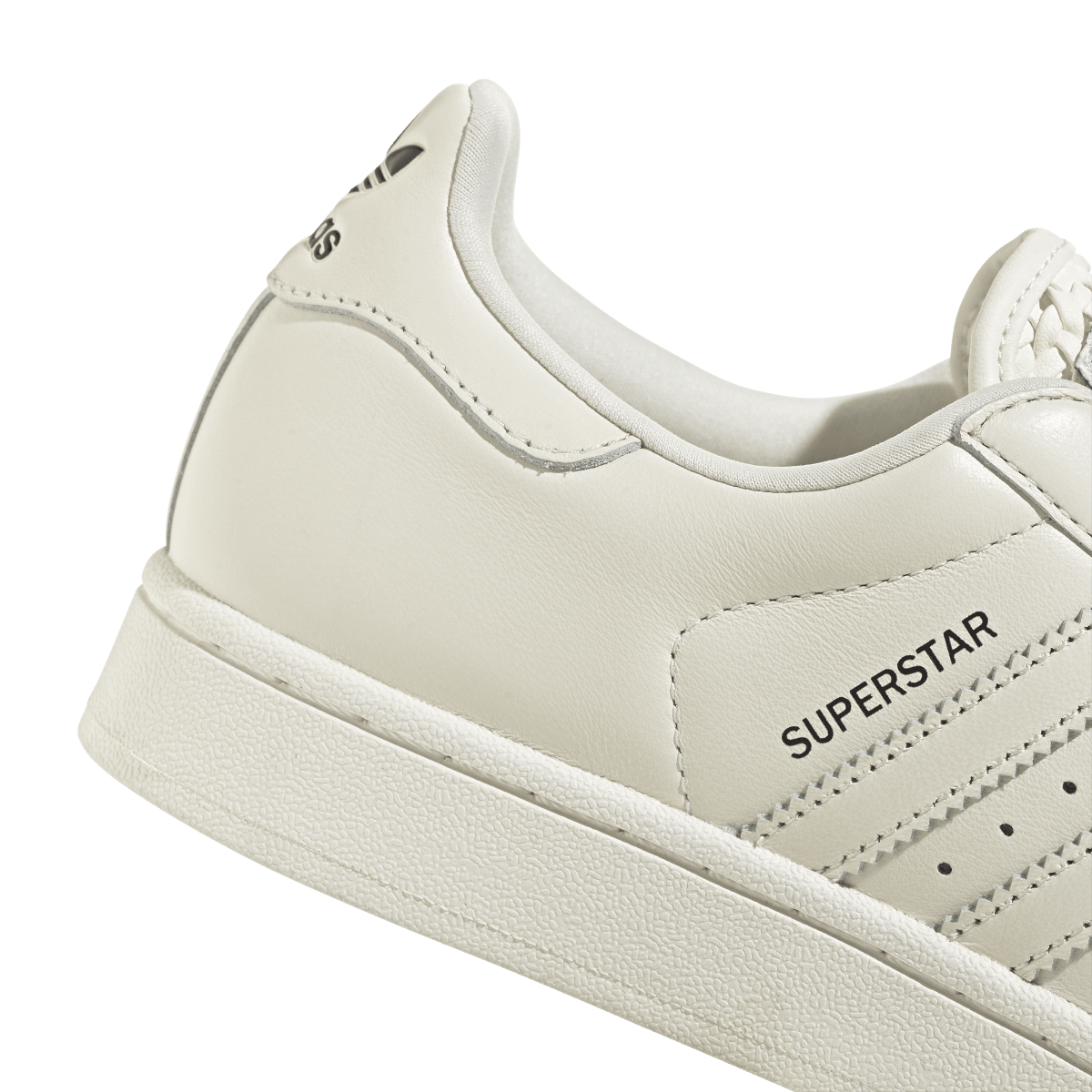 Adidas Superstar II Basketweave Tongue Off White