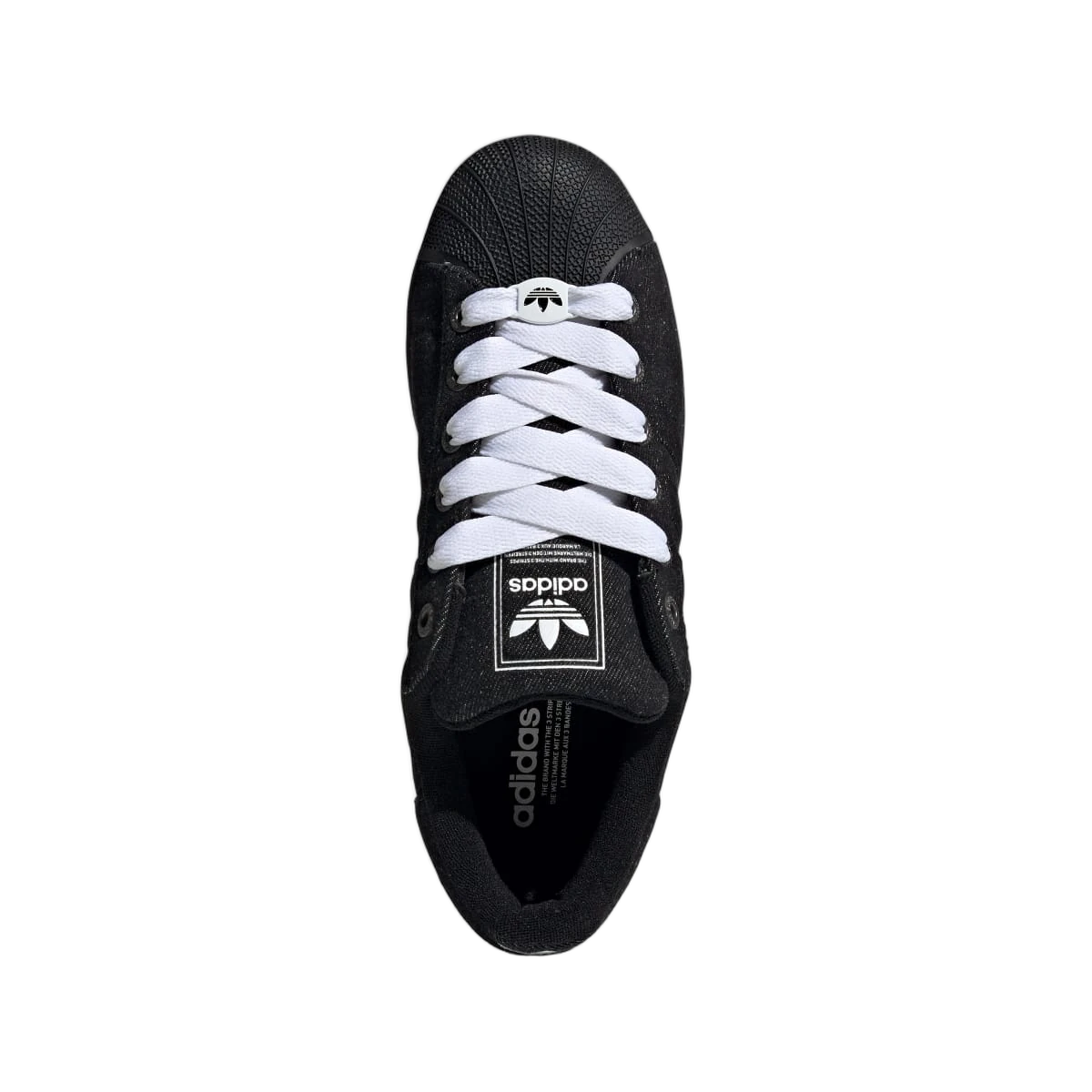 Adidas Superstar II Black Denim