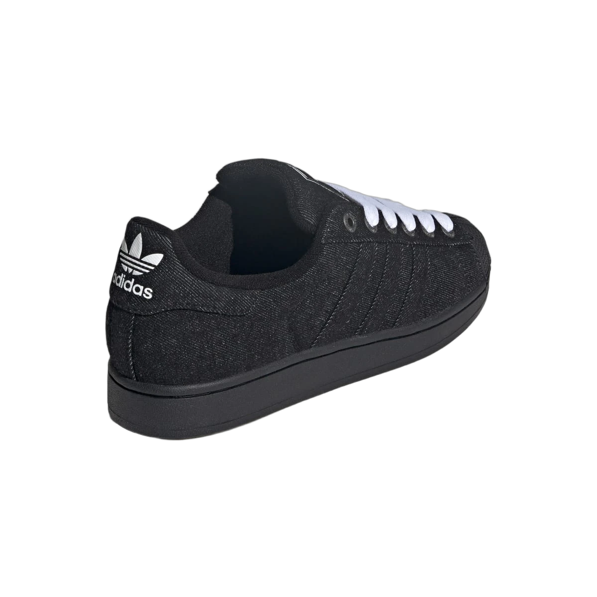 Adidas Superstar II Black Denim