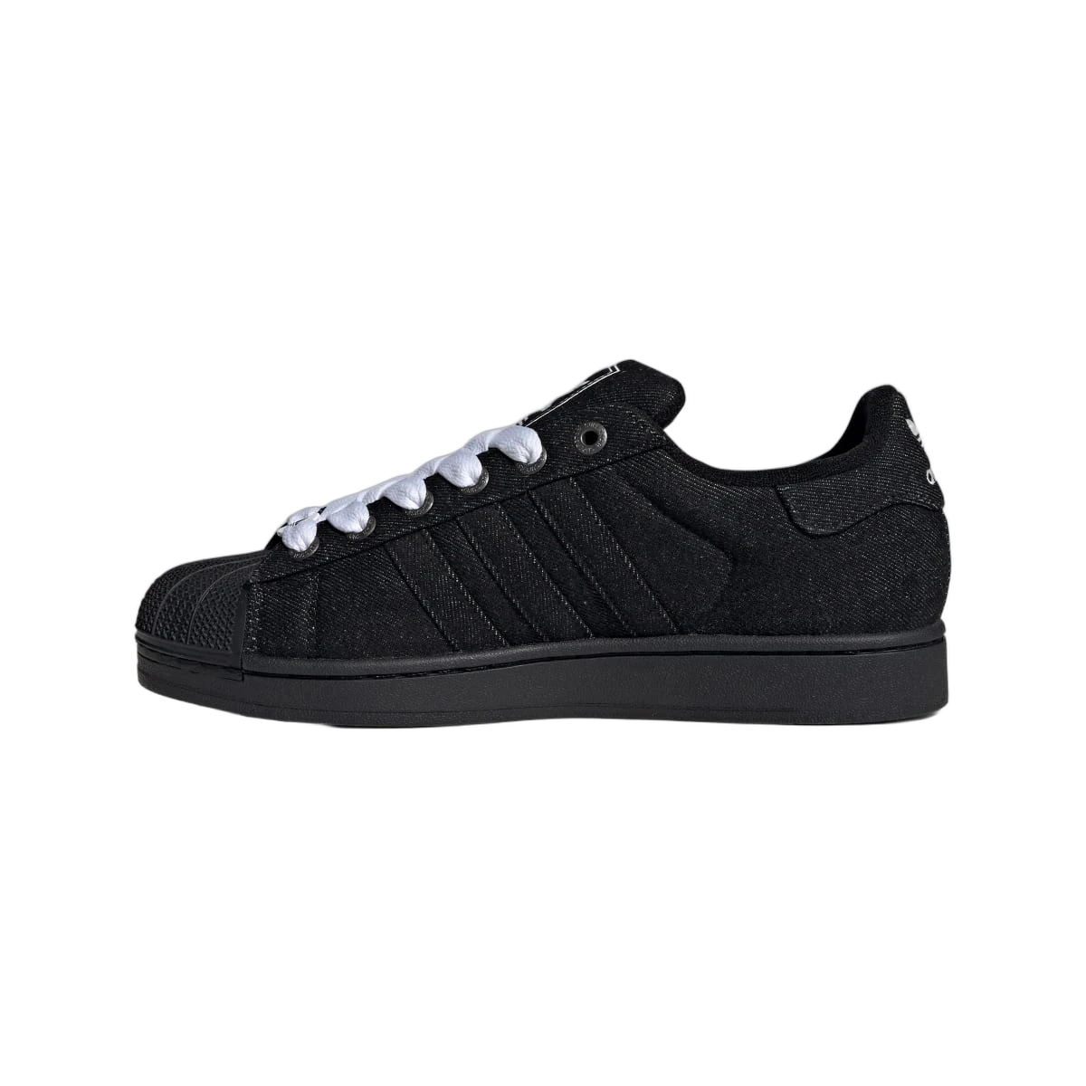 Adidas Superstar II Black Denim