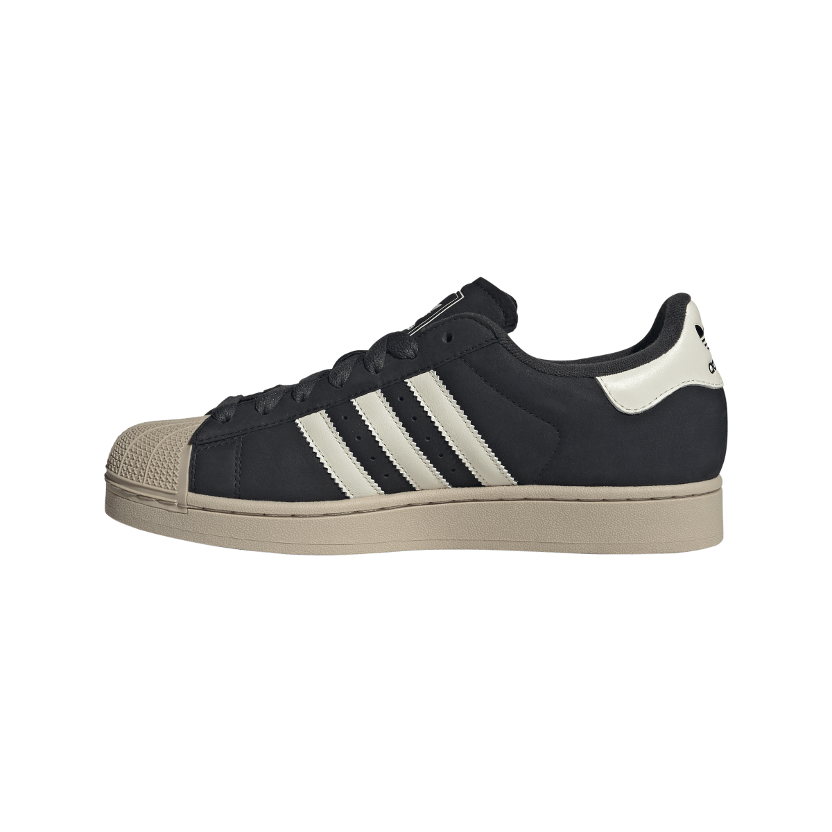 Adidas Superstar II Black Off White Stone Khaki
