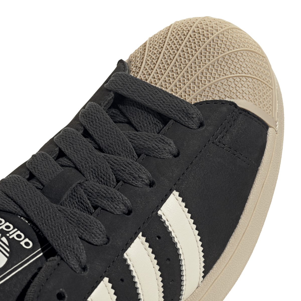 Adidas Superstar II Black Off White Stone Khaki