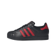 Adidas Superstar II Black Scarlet