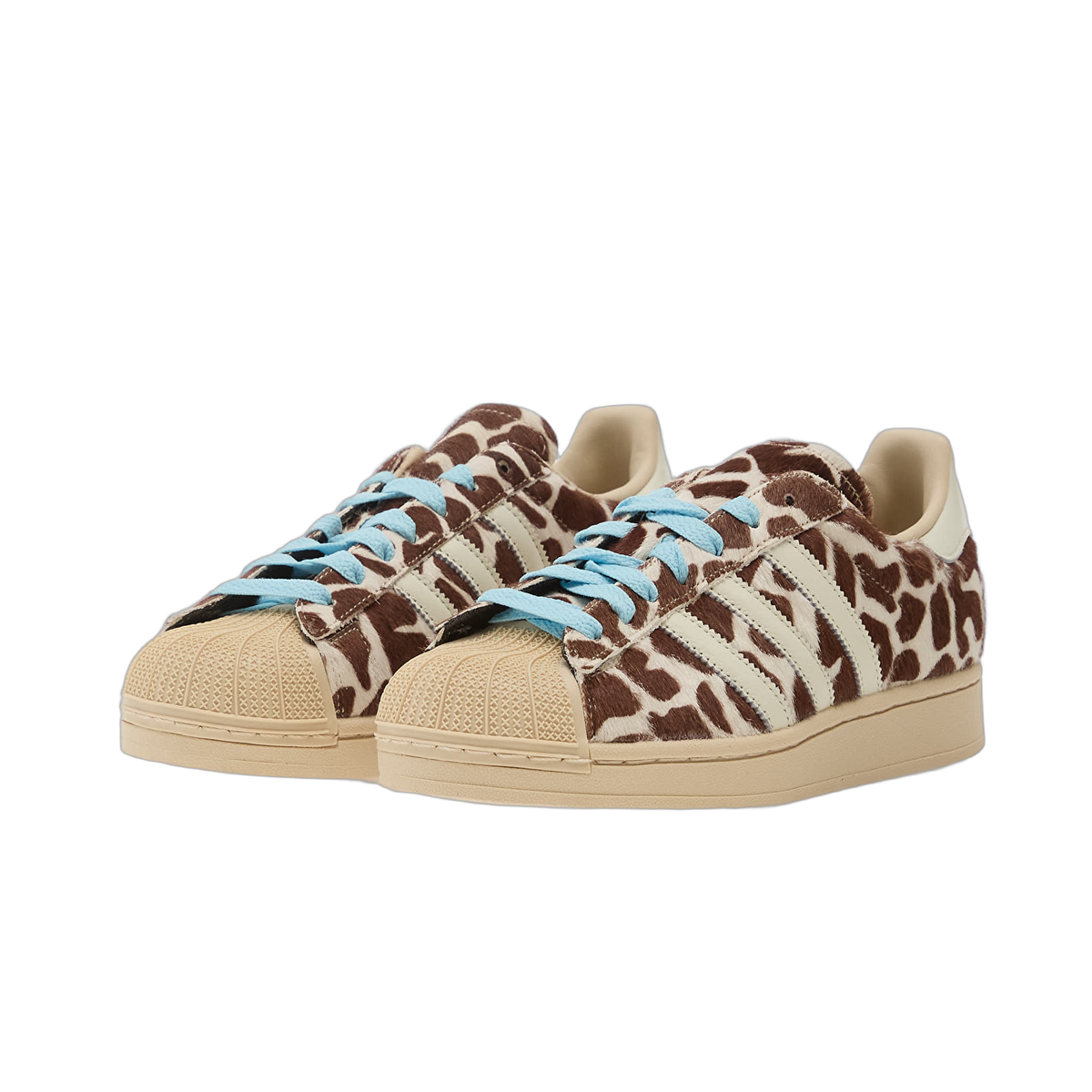 Adidas Superstar II Cow Print Crystal Linen