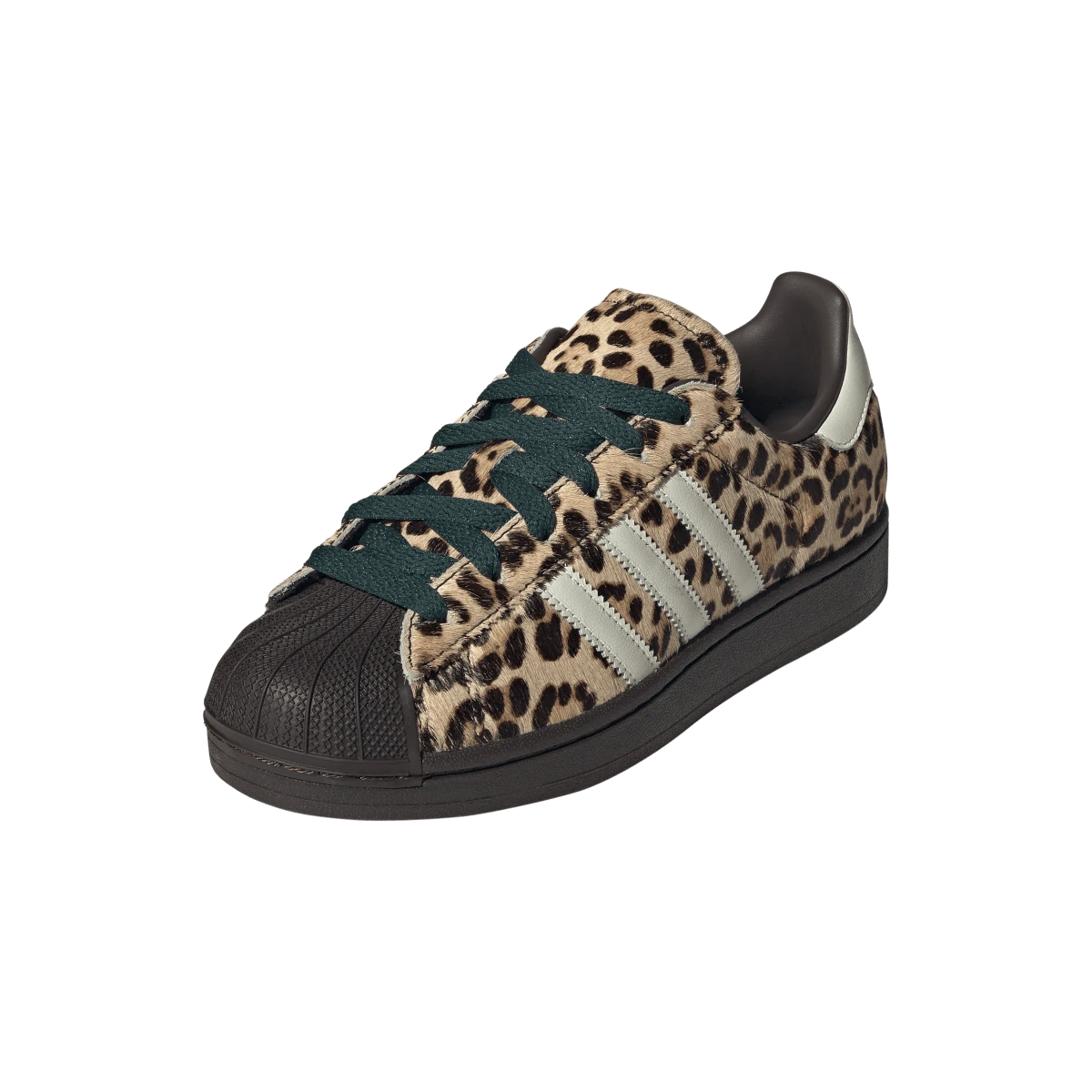 Adidas Superstar II Leopard Dark Brown Ivory