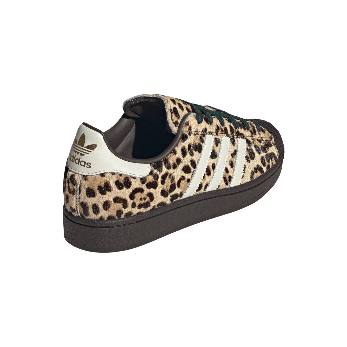 Adidas Superstar II Leopard Dark Brown Ivory