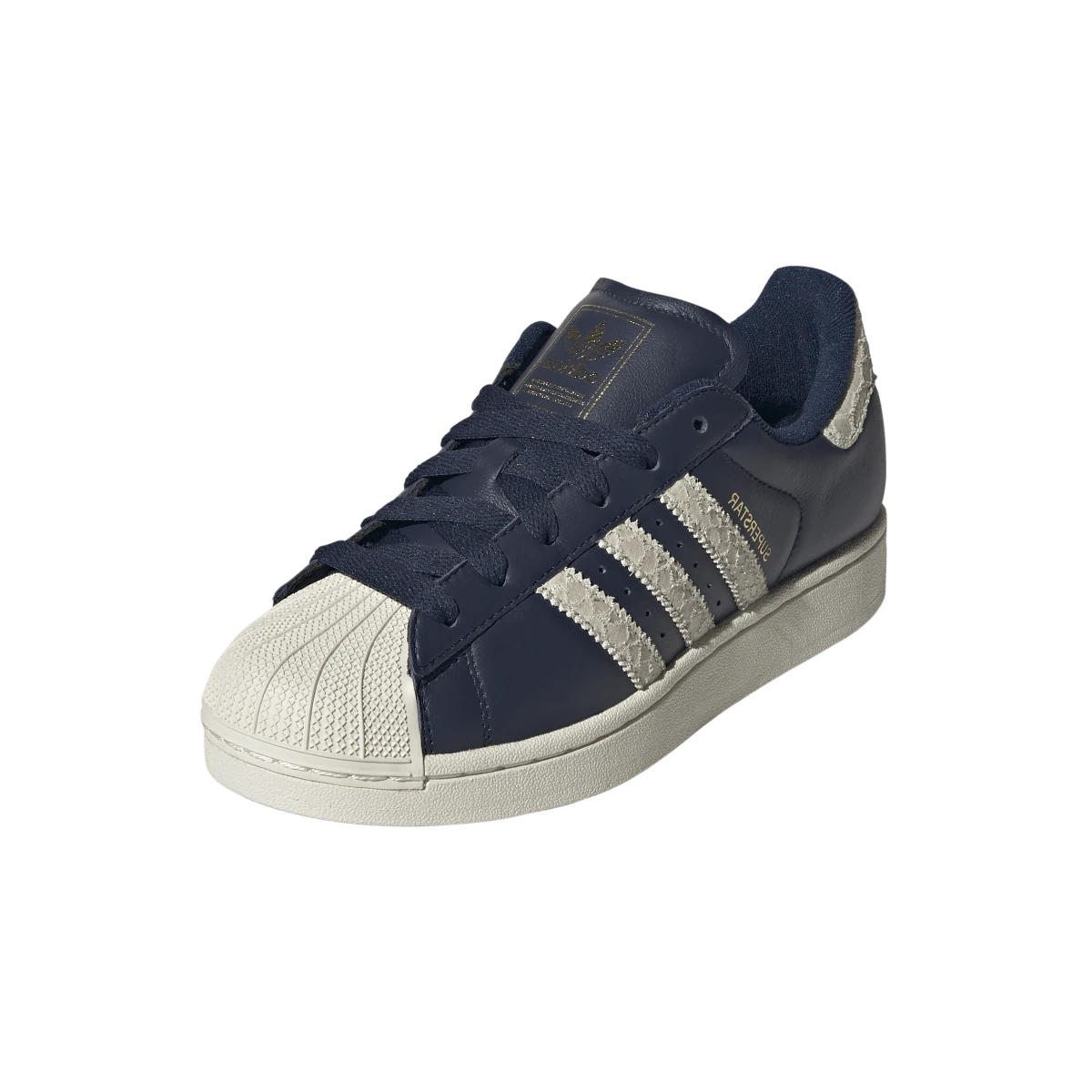 Adidas Superstar II Night Indigo Off White Snakeskin