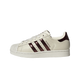 Adidas Superstar II Off White Maroon Gold Metallic