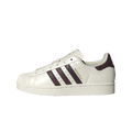 Adidas Superstar II Off White Maroon Snakeskin