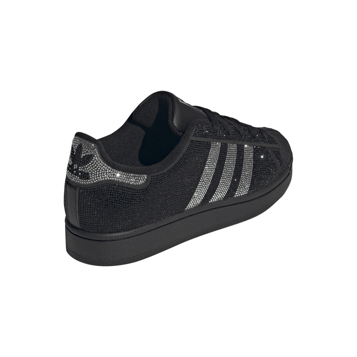 Adidas Superstar II Rhinestone Black Silver
