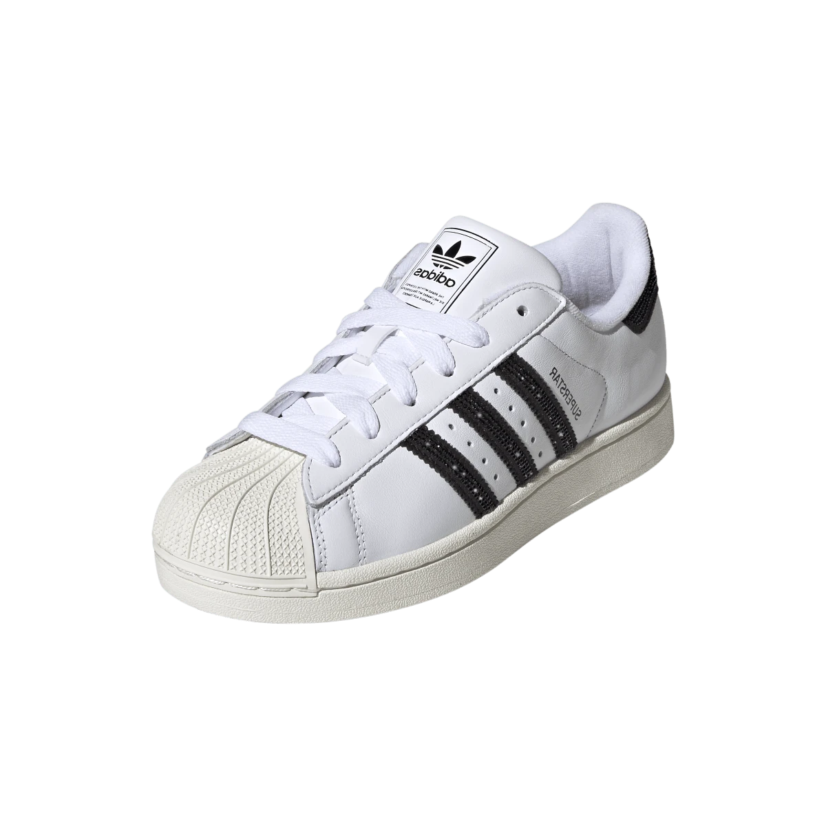 Adidas Superstar II Rhinestone White Core Black