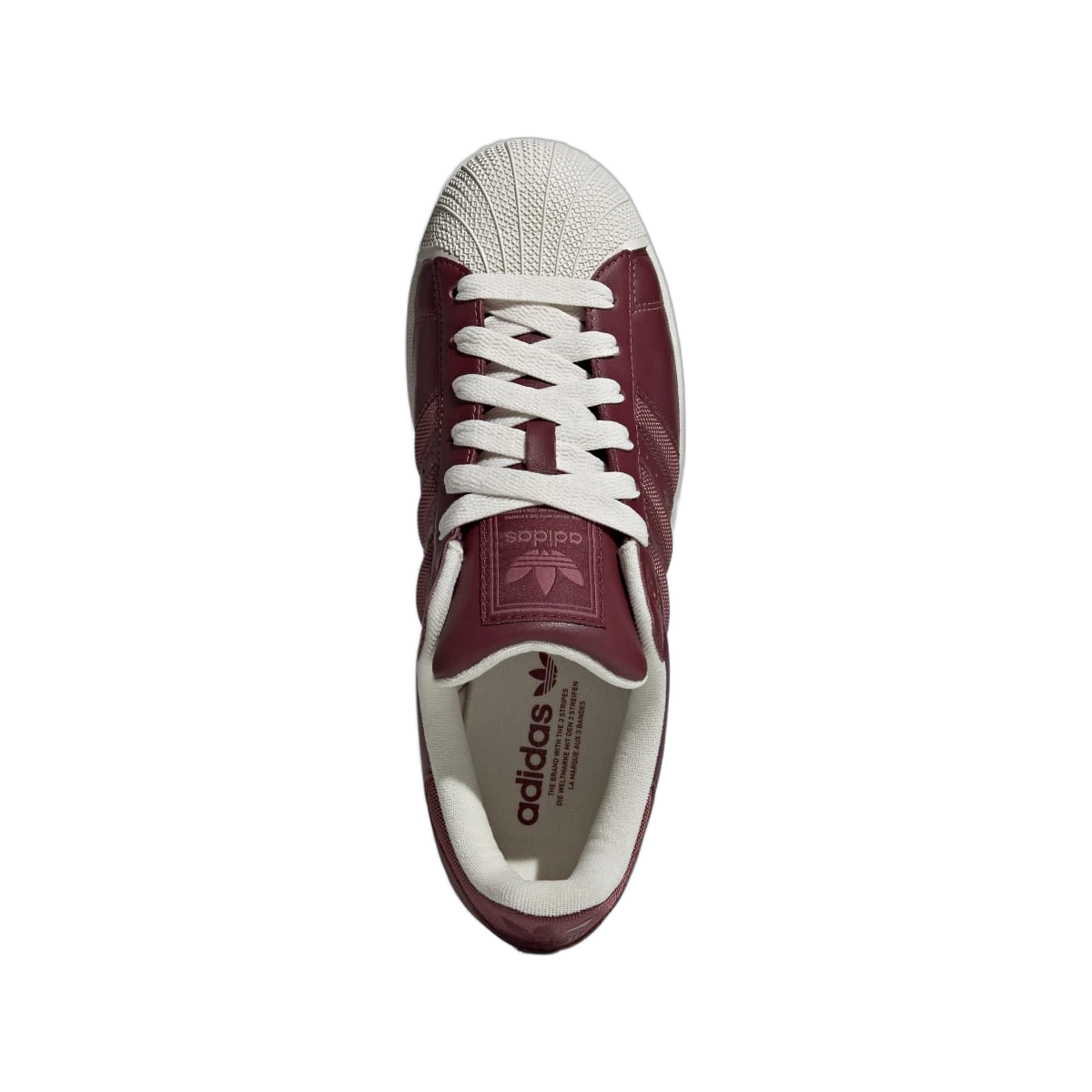 Adidas Superstar II Shadow Red Off White