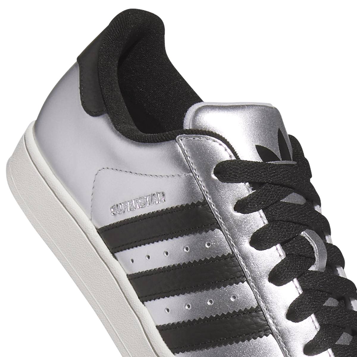 Adidas Superstar II Silver Metallic Black