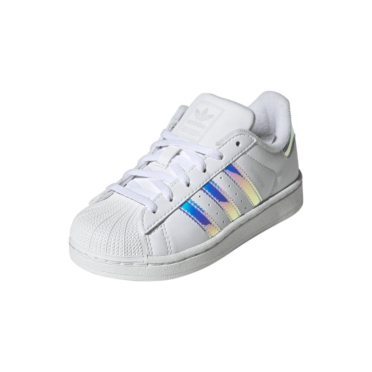 Adidas Superstar II White Iridescent Stripes (PS)