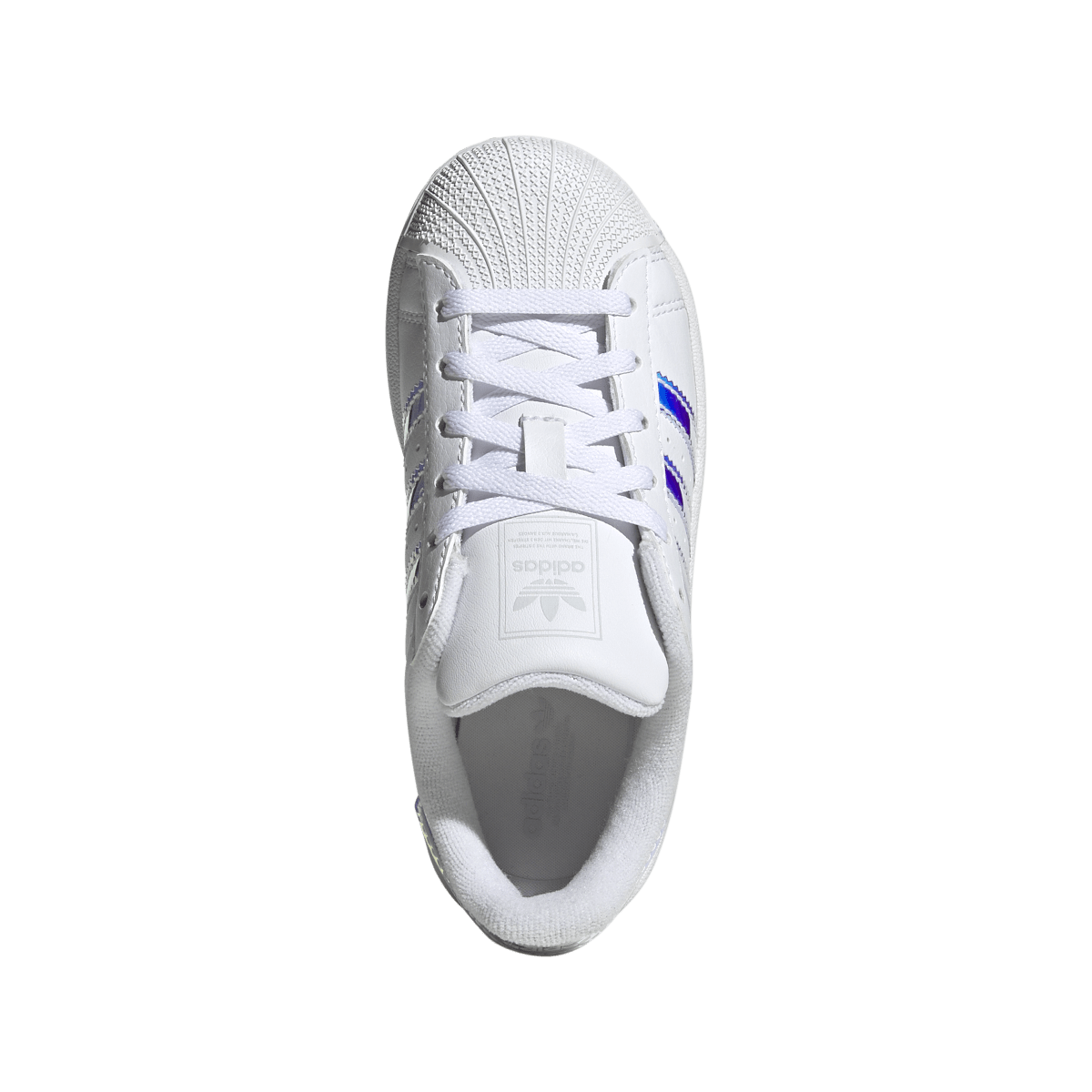 Adidas Superstar II White Iridescent Stripes (PS)