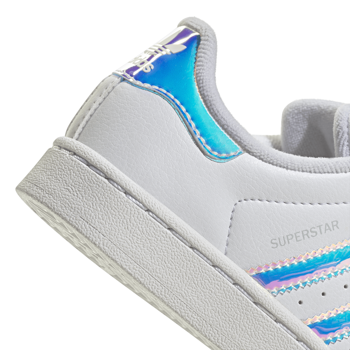 Adidas Superstar II White Iridescent Stripes (PS)