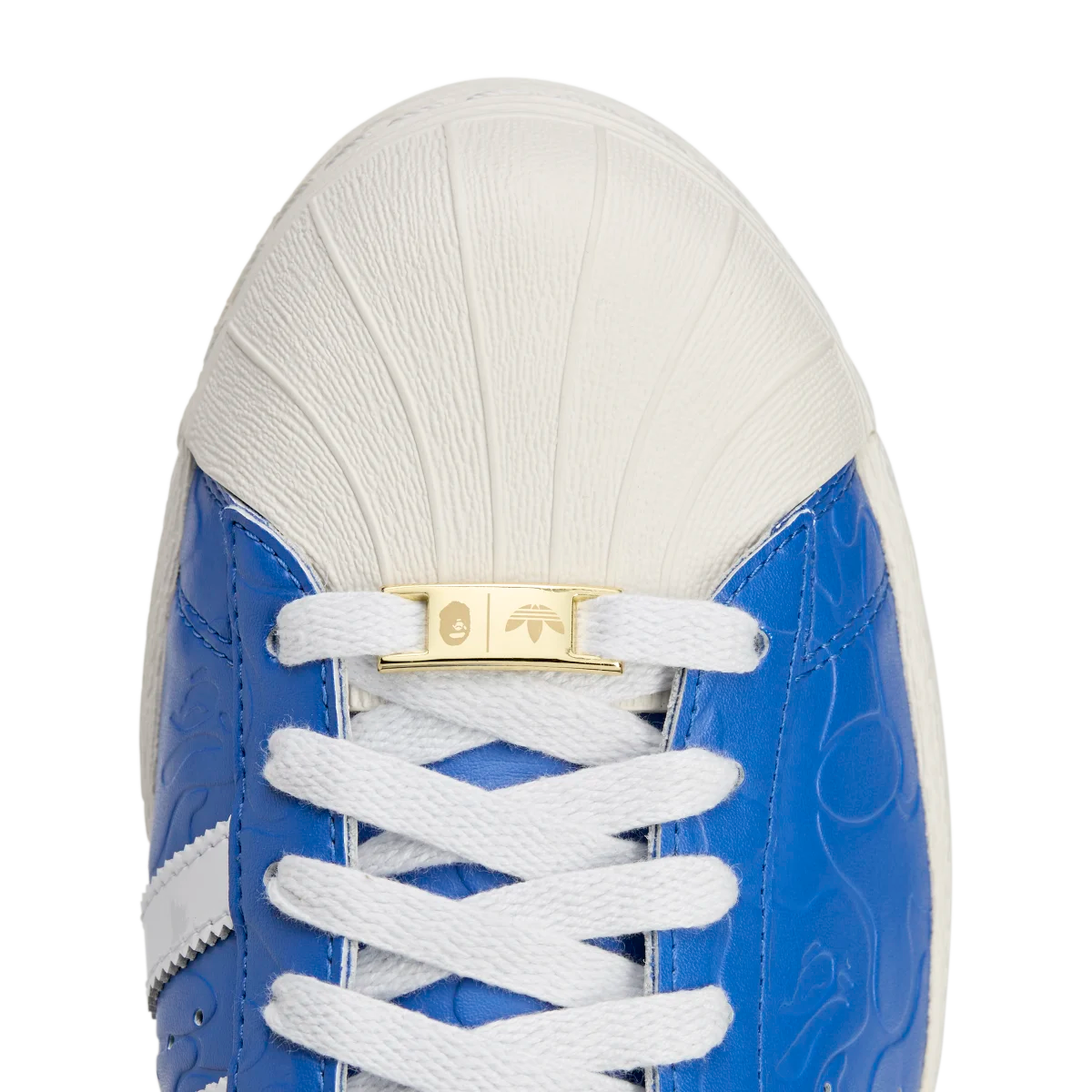 Adidas Superstar Vintage Bape Blue White, Blue/White (JR2702)