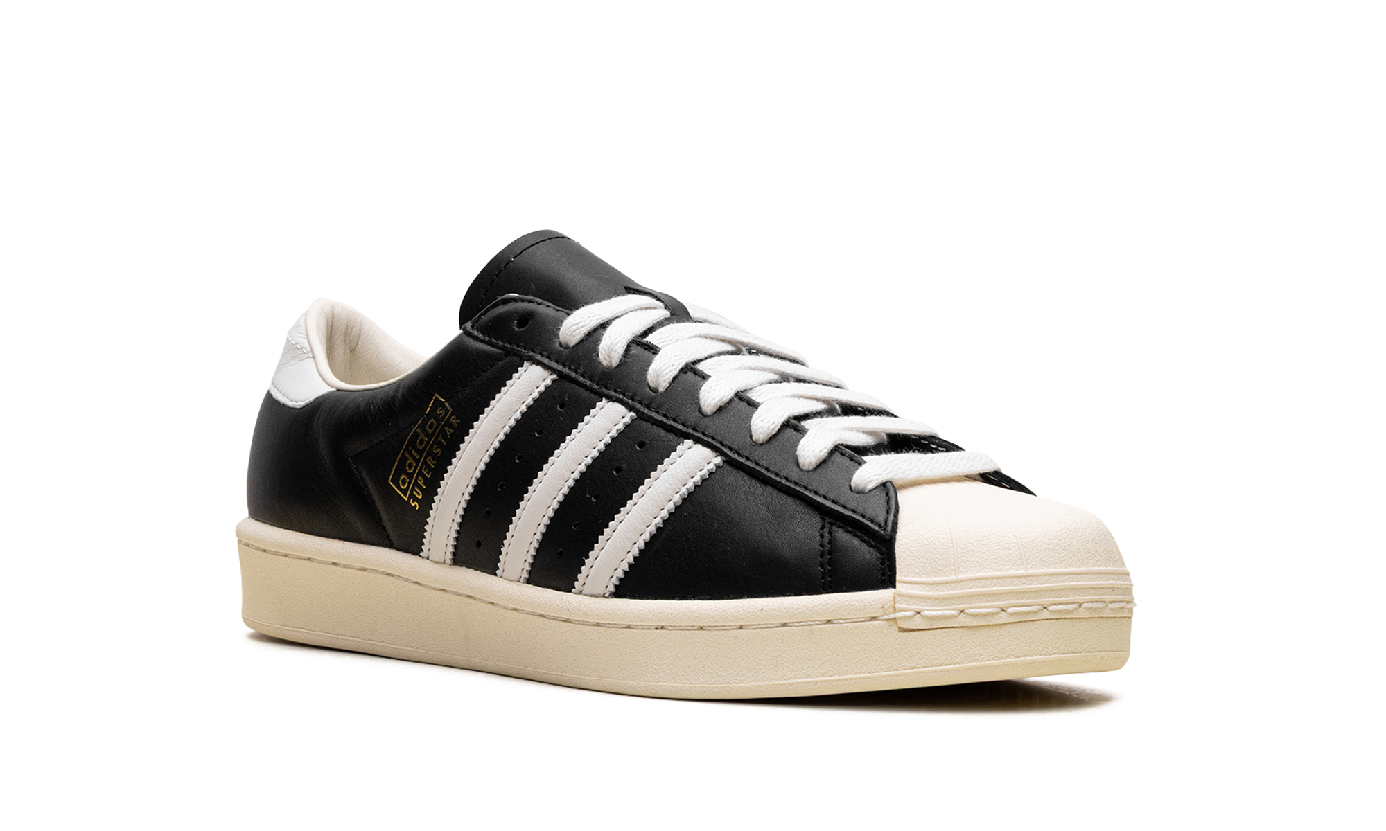 Adidas Superstar Vintage Black White Cream White