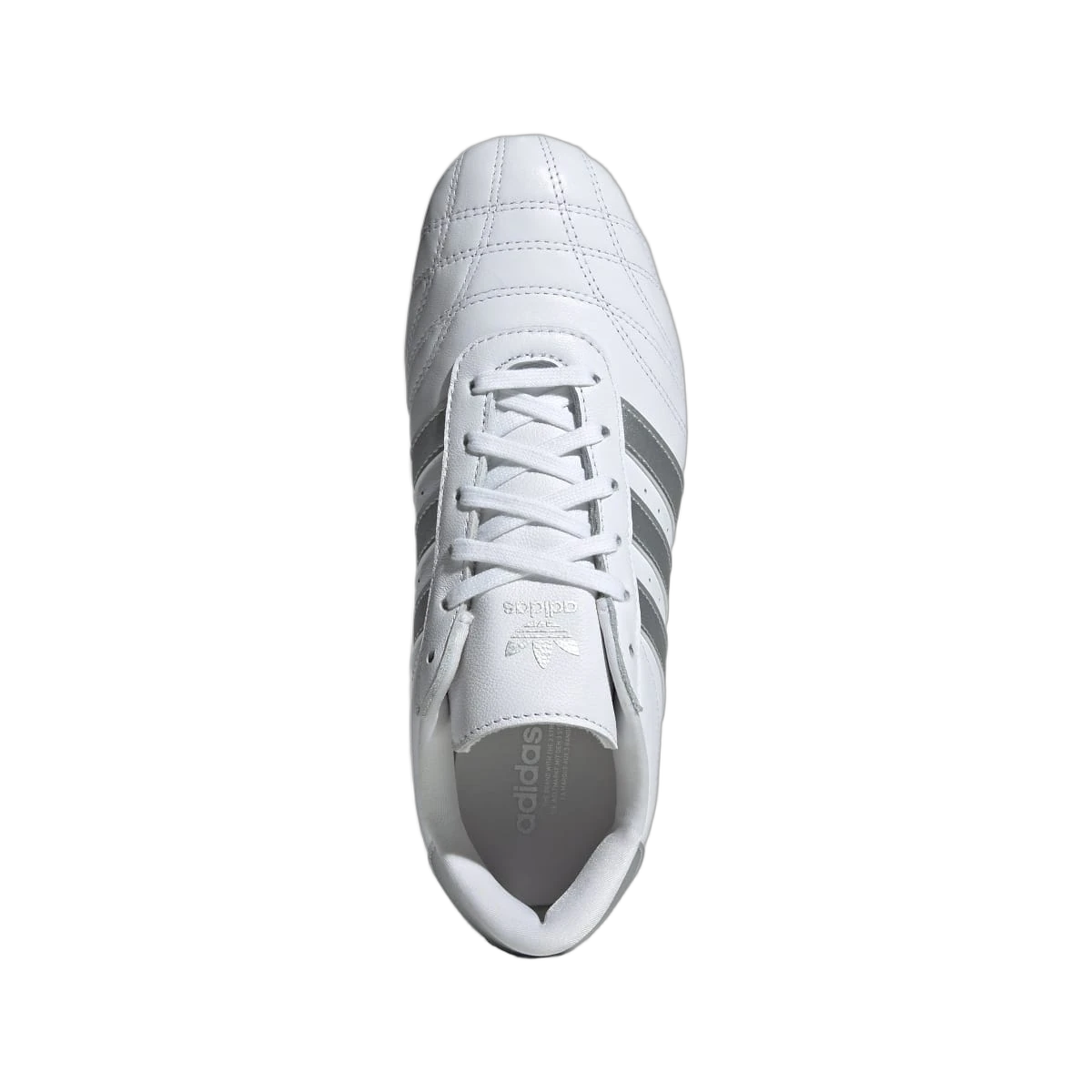 Adidas Taekwondo Cloud White Silver Metallic Gum