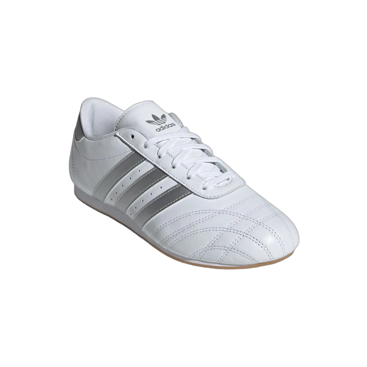 Adidas Taekwondo Cloud White Silver Metallic Gum