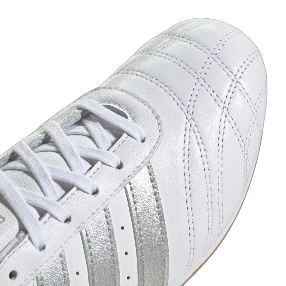 Adidas Taekwondo Cloud White Silver Metallic Gum