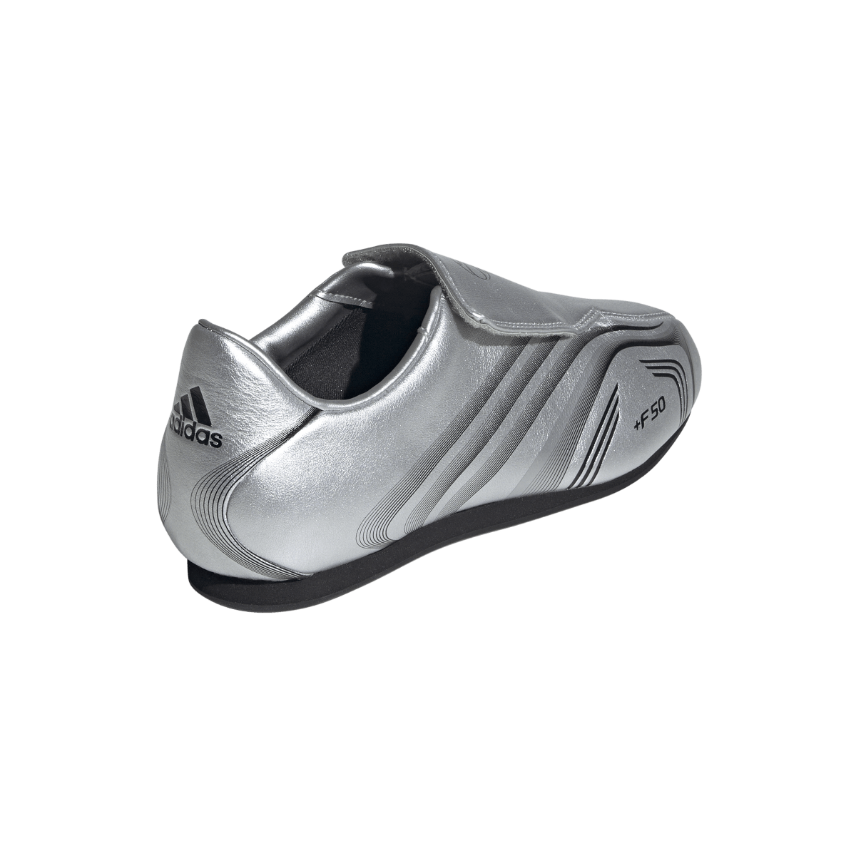 Adidas Taekwondo F50 Silver Metallic Black