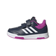 Adidas Tensaur Hook And Loop Shadow Navy Cloud White Flash Pink