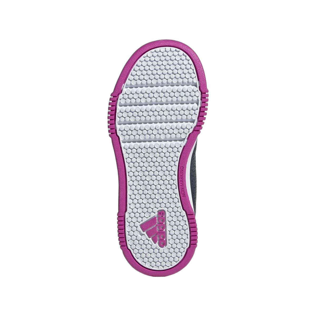 Adidas Tensaur Hook And Loop Shadow Navy Cloud White Flash Pink