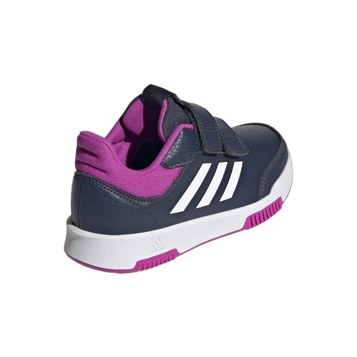 Adidas Tensaur Hook And Loop Shadow Navy Cloud White Flash Pink