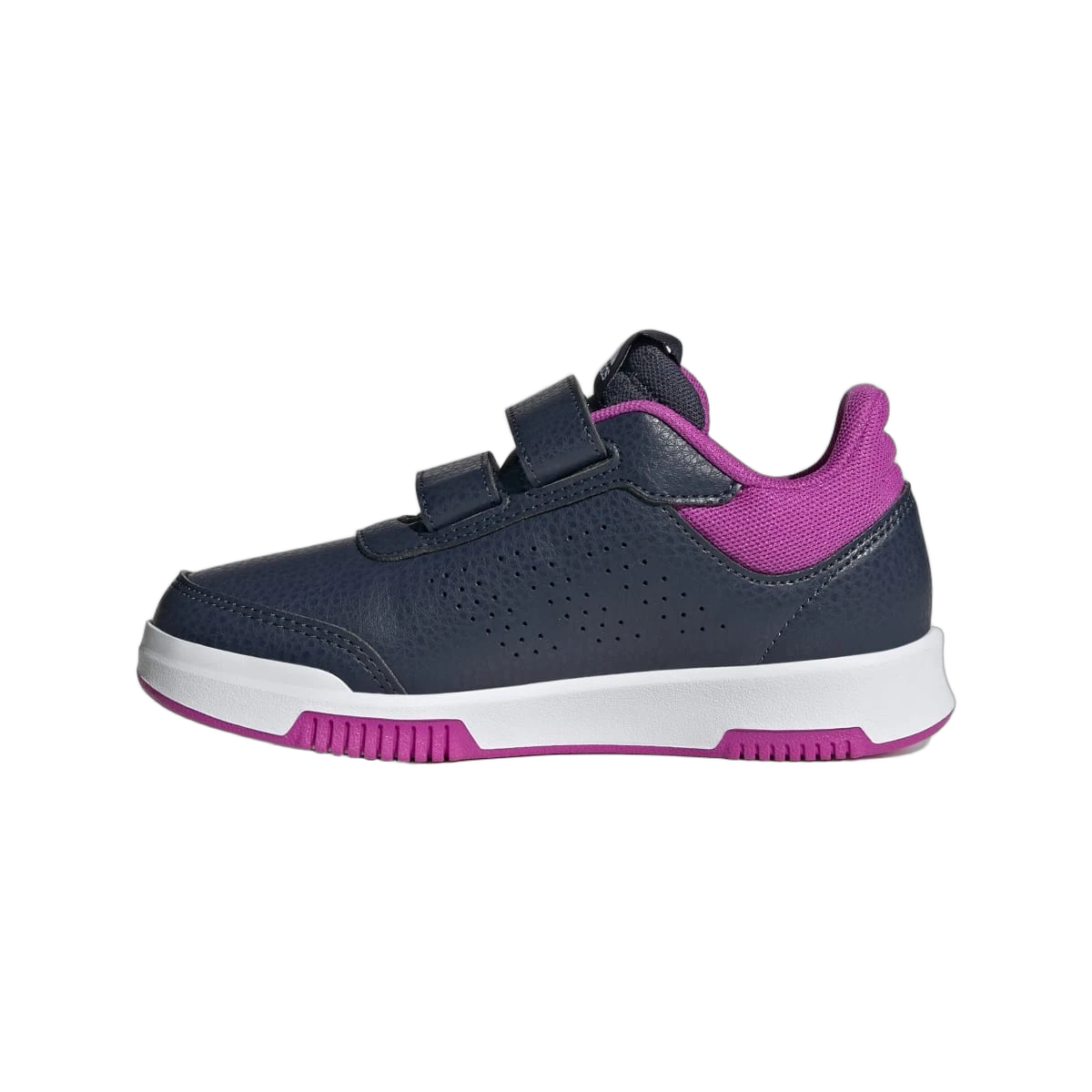 Adidas Tensaur Hook And Loop Shadow Navy Cloud White Flash Pink