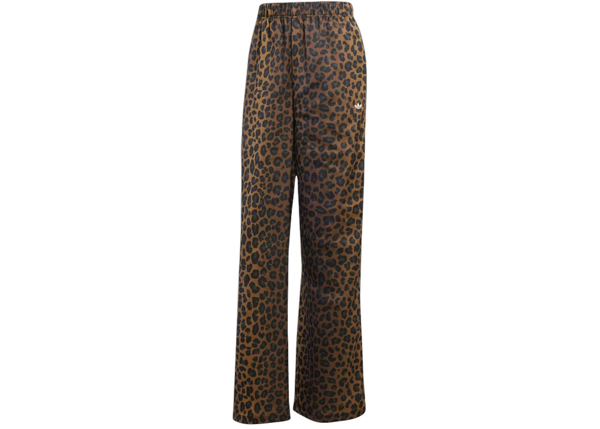 Adidas Women's Originals Wide Leg Satin Joggers Bronze Strata