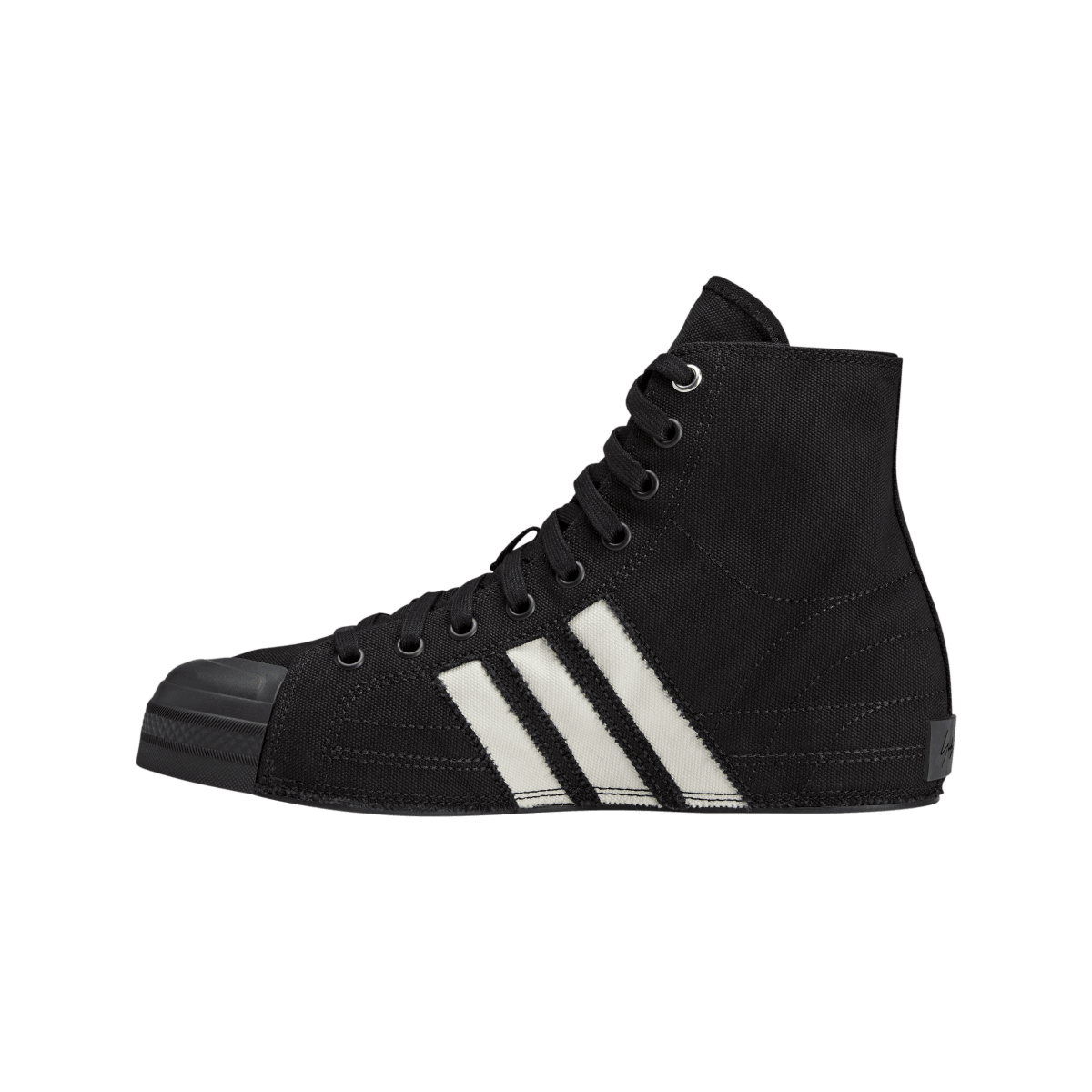 Adidas Y-3 Nizza Hi Black Off White Cut Out