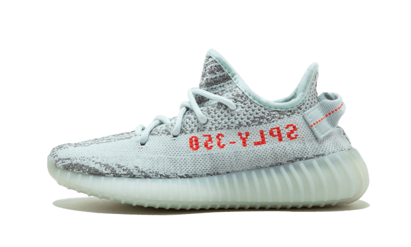 Adidas Yeezy Boost 350 V2 Blue Tint, Blue Tint/Grey Three/High Risk Red (B37571)