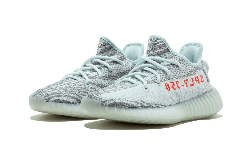 Adidas Yeezy Boost 350 V2 Blue Tint, Blue Tint/Grey Three/High Risk Red (B37571)