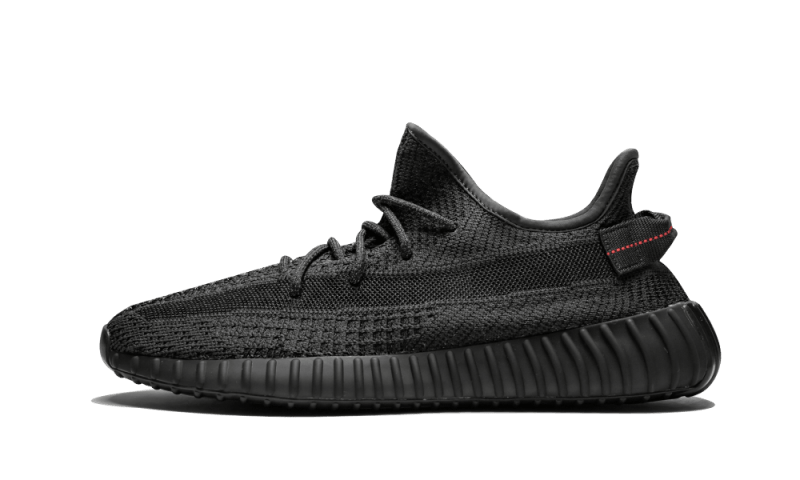 Adidas Yeezy Boost 350 V2 Static Black (Reflective), Black/Black/Black (FU9007)