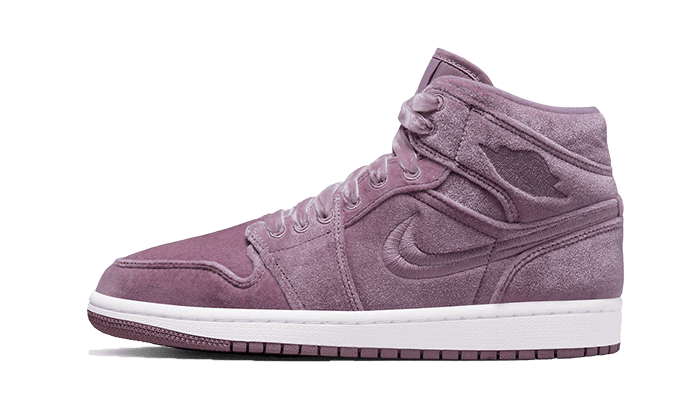 Air Jordan 1 Mid SE Purple Velvet, Purple Smoke/Purple Smoke-White (DQ8397-500)