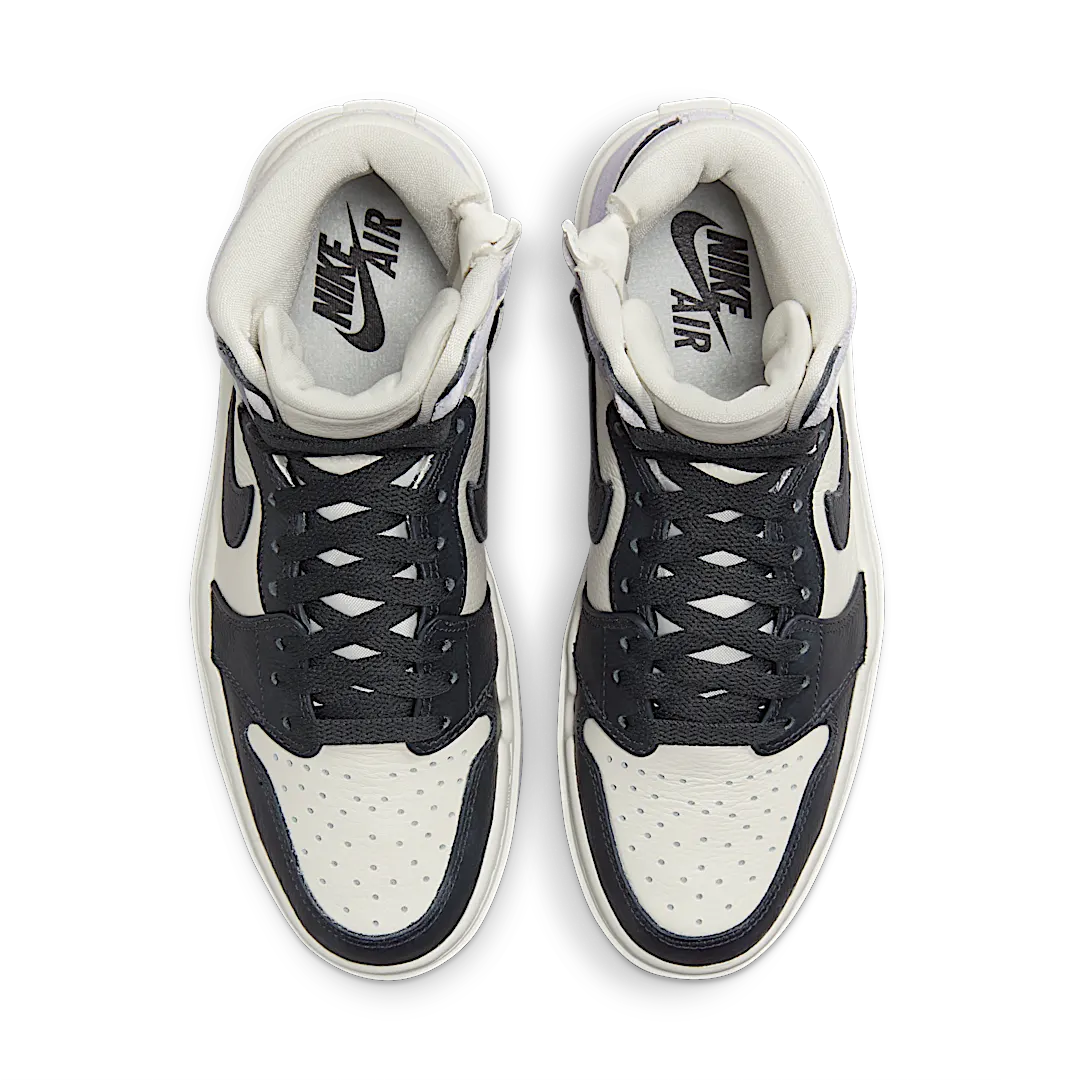 Air Jordan 1 Elevate High Lilac Black Toe, Titanium/Sail/Dark Smoke Grey (DN3253-500)