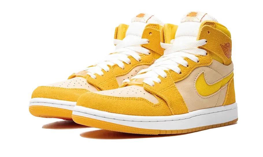 Air Jordan 1 High Zoom Air CMFT 2 Yellow Ochre, Yellow Ochre/Tour Yellow/Pale Vanilla/Safety Orange/Sail/White (FJ5743-700)