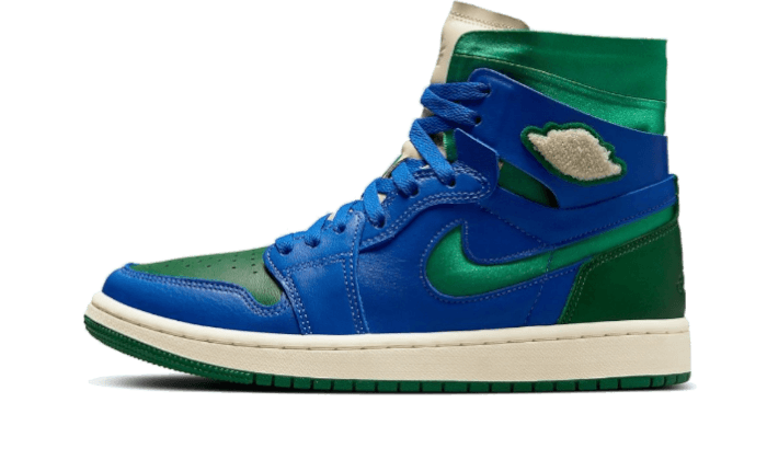 Air Jordan 1 High Zoom Air CMFT Aleali May Califia, Royal/Green (DJ1199-400)