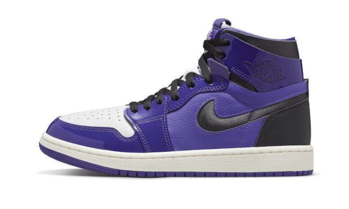 Air Jordan 1 High Zoom Air CMFT Purple Patent, Court Purple/Psychic Purple/White/Black (CT0979-505)