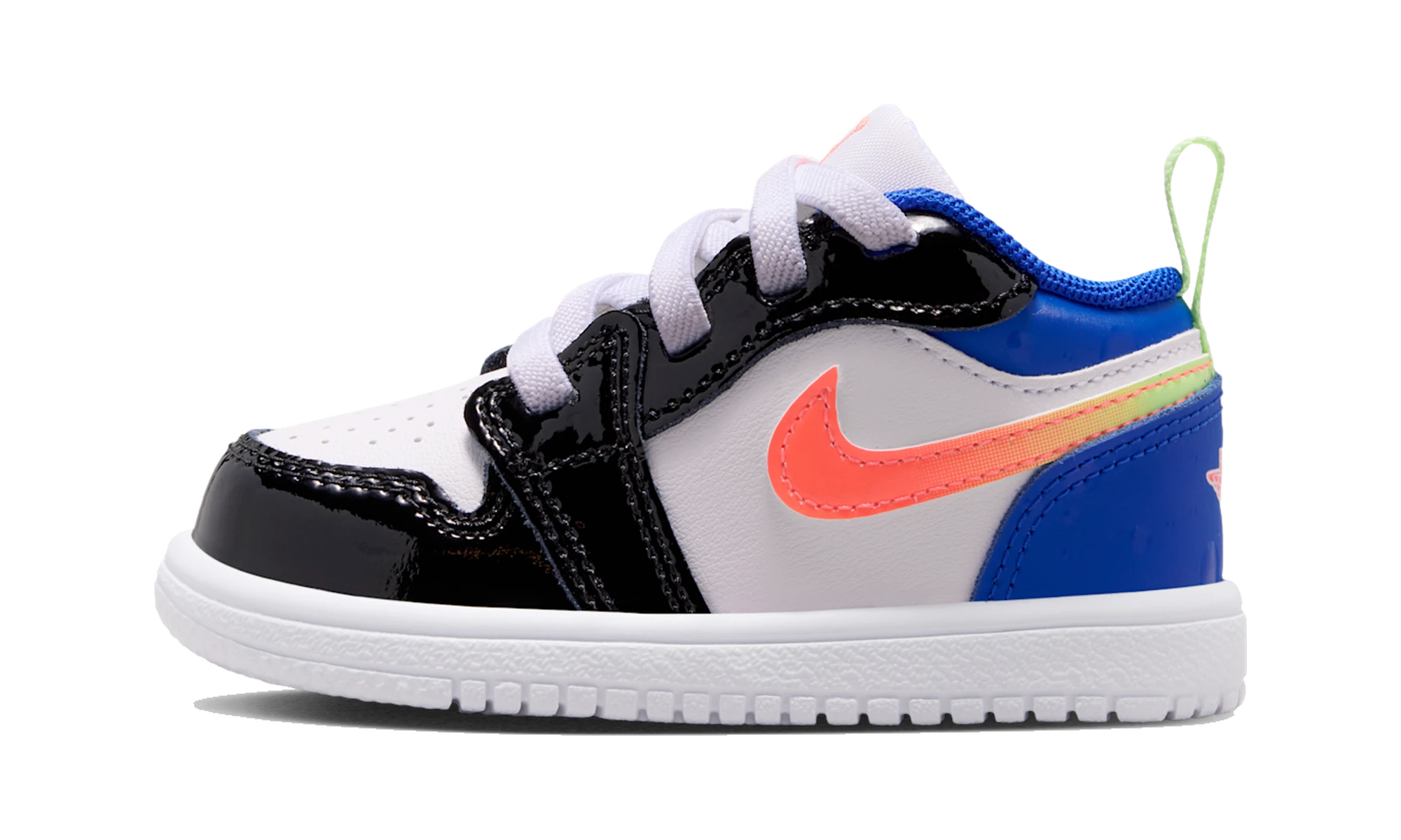 Air Jordan 1 Low ALT SE White Black Royal Bright Mango (TD)
