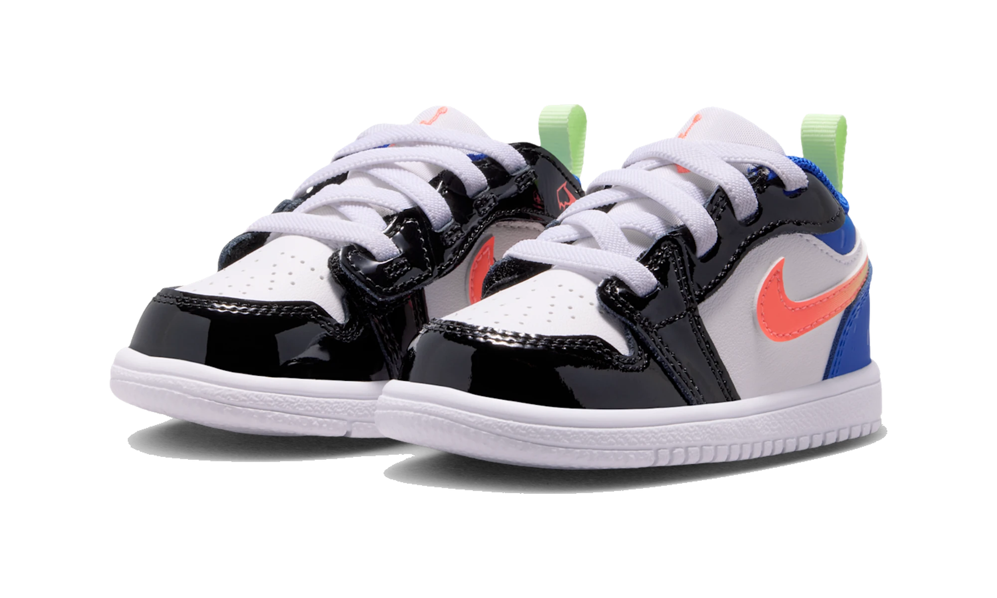 Air Jordan 1 Low ALT SE White Black Royal Bright Mango (TD)