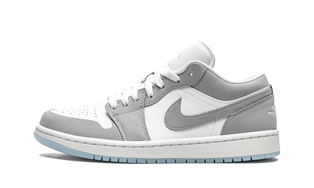 Air Jordan 1 Low Wolf Grey, White/Wolf Grey-Aluminium (DC0774-105)