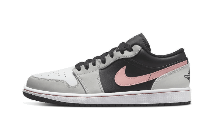 Air Jordan 1 Low Black Grey Pink, Black/Grey/Pink (553558-062)