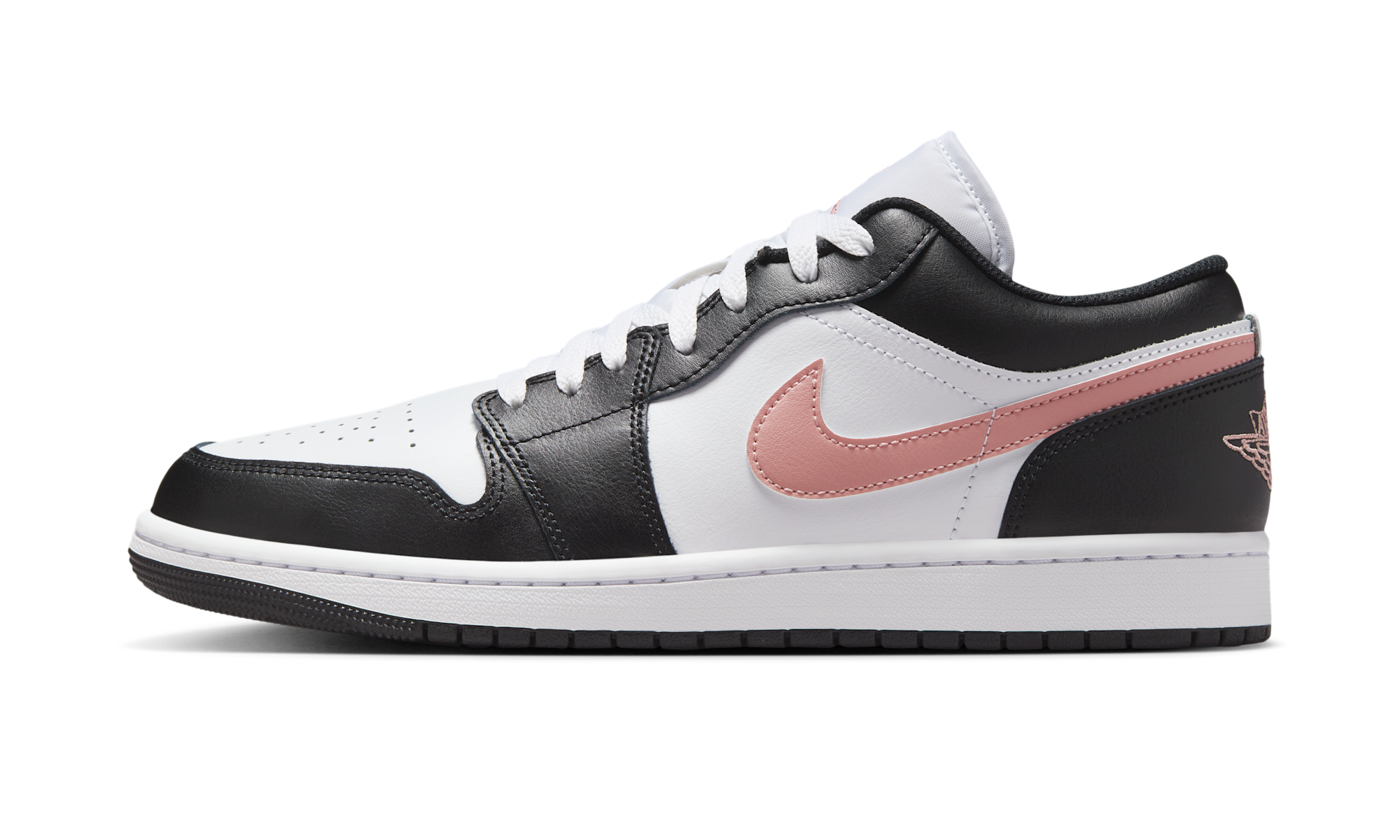Air Jordan 1 Low Black Rust Pink
