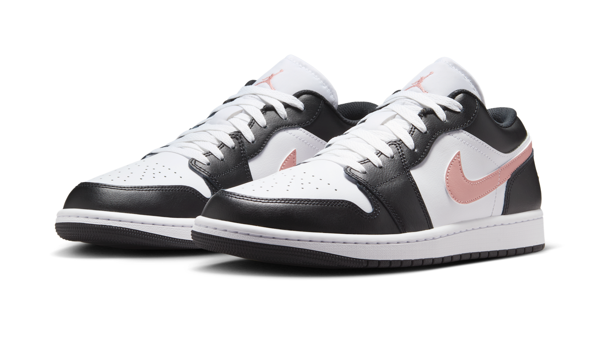 Air Jordan 1 Low Black Rust Pink