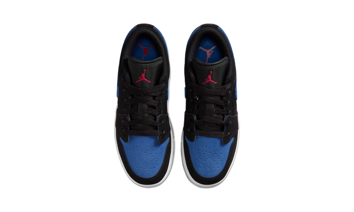 Air Jordan 1 Low Black True Blue Varsity Red
